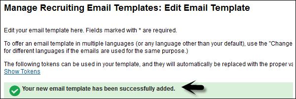 Email Template