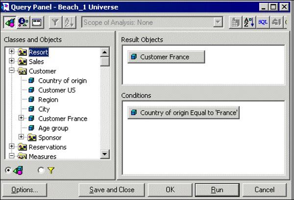 Query Panel