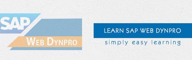 SAP Web Dynpro Tutorial