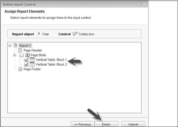 Input Control Tab