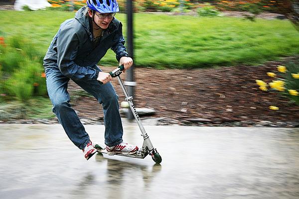 Scooter Riding