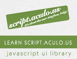 script.aculo.us Tutorial