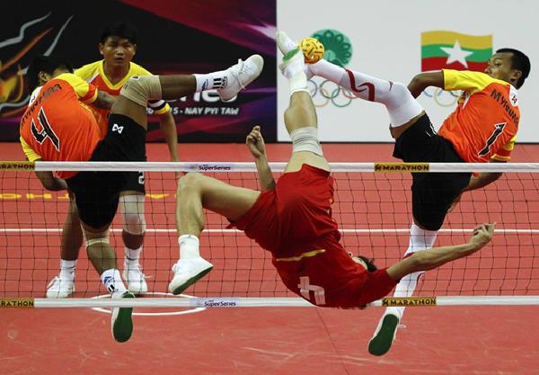 Sepak Takraw Red Card