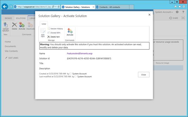 Active Sandbox Solution