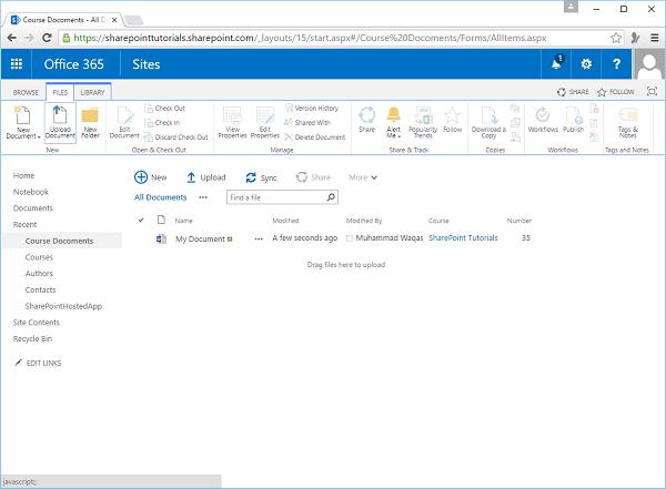 Upload Document