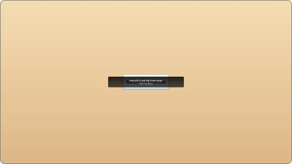 Full Screen Button