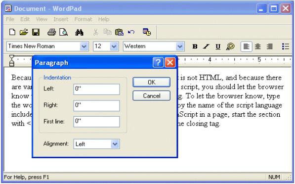 Modal Dialog Box