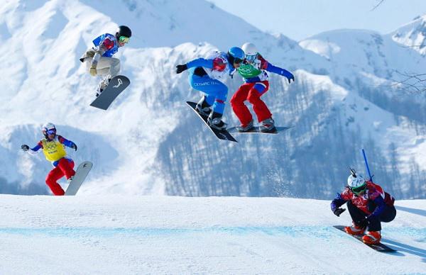 Snowboard Racing