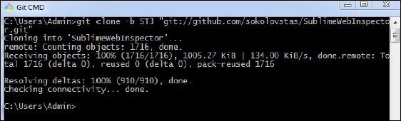 Installation of Sublime Plugin Step2