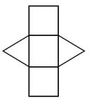 Triangular prism Net
