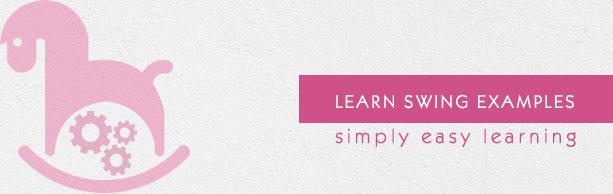 Java Swing Examples