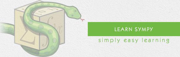 SymPy Tutorial