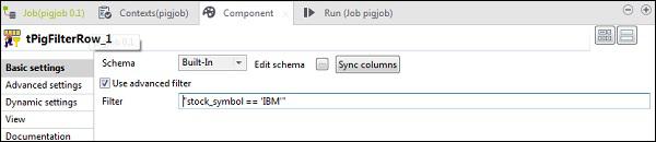 Filter Option