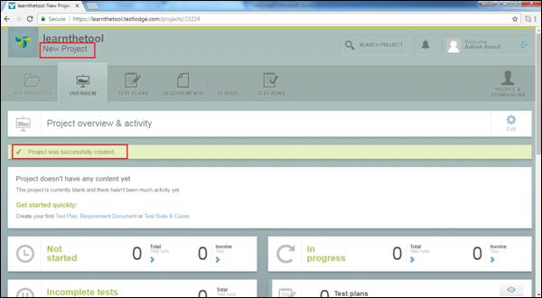 Add Project Button