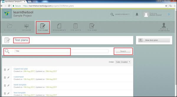 Click Search Button