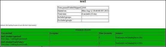 Writing Tests