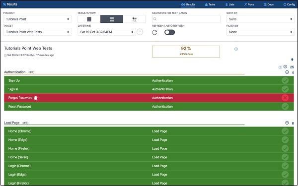 bugs test cases