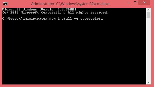Install TypeScript