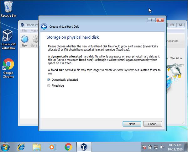Hard Disk Allocation