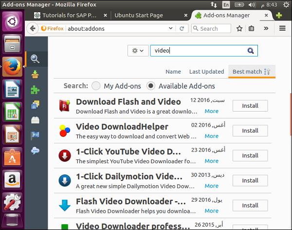 Search Add-ons