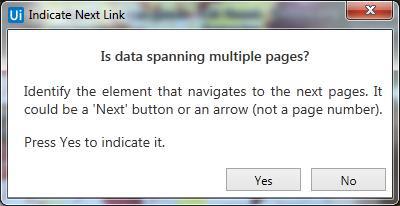 Data Scraping Message Box5