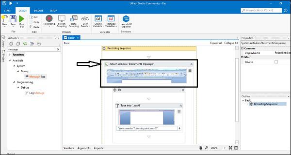 Desktop Automatic Recording