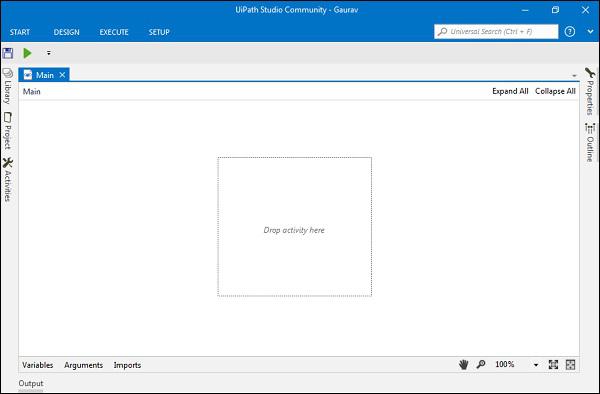 UiPath Blank Project