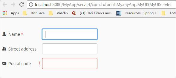 VaadinForm Layout