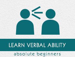 Verbal Ability Tutorial