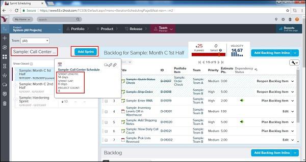 Sample Call Center