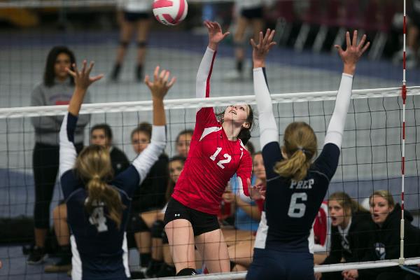 Shooting Volleyball