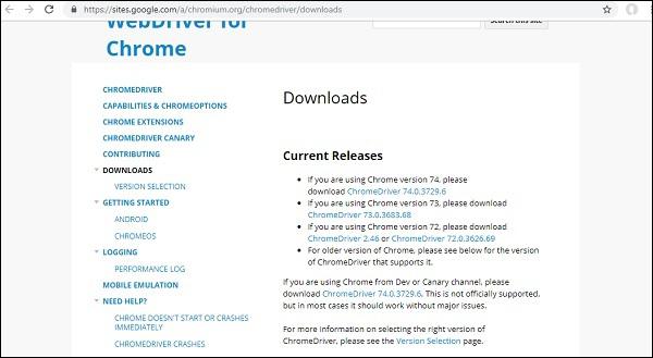 Driver Browser