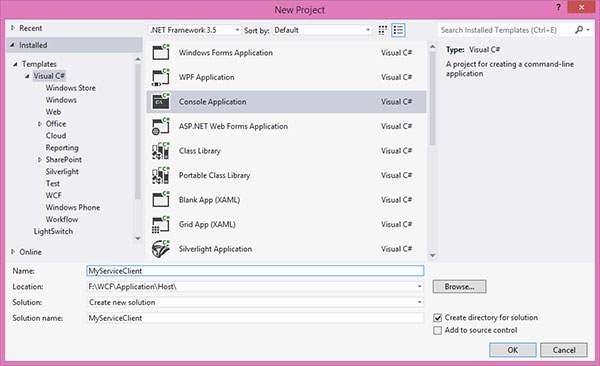 Wcf Consuming Services IIS 2