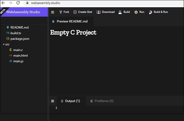 Empty C Project