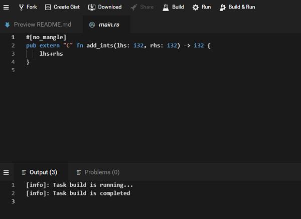 Web Assembly Studio UI