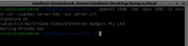 Generate Certificate