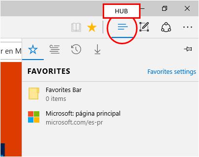 Hub Button