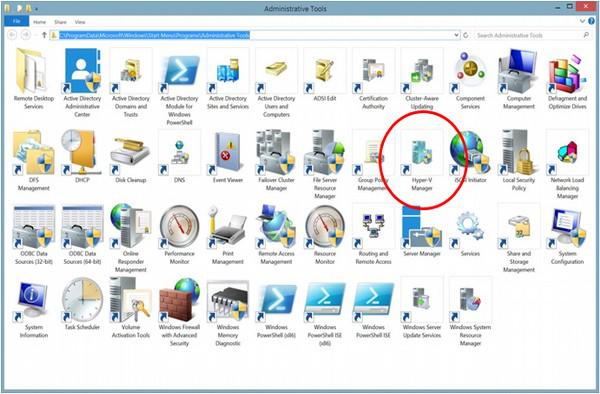 Hyper-V Manager