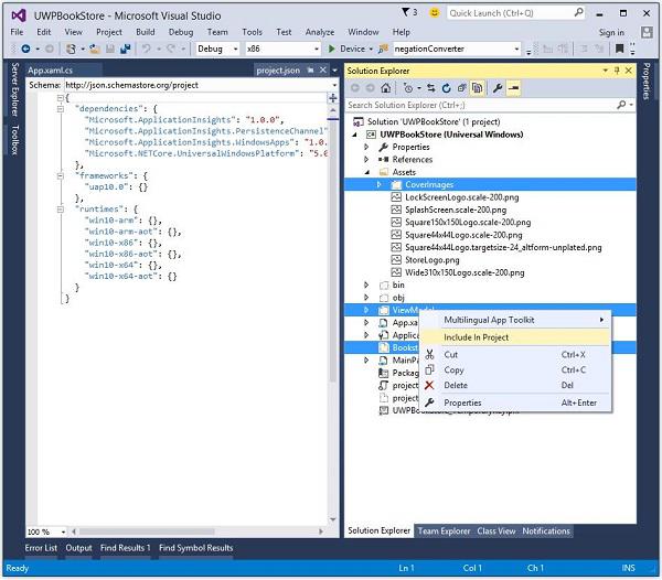 Include In Project