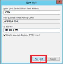 Add Host