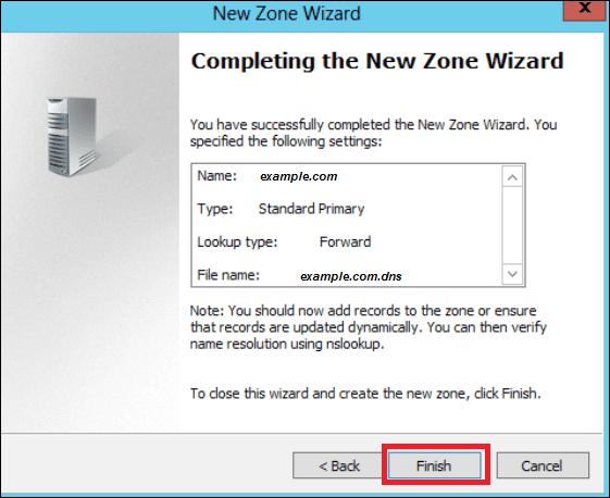 Completing New Zone