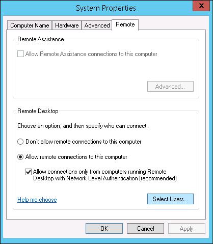 Select Users