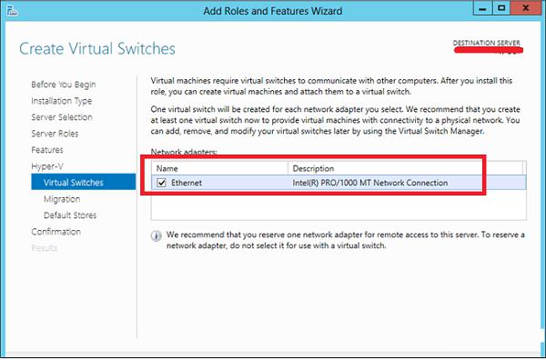 Virtual Switches