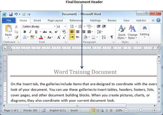 Applied Header