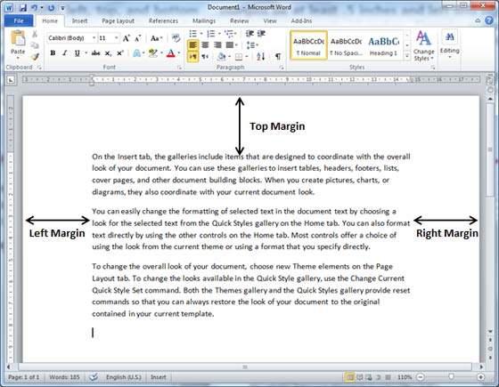 Page Margin