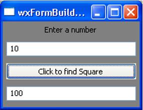 GUI Builder Output