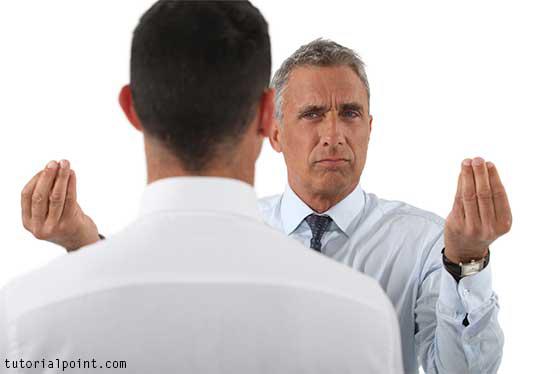 Treffen mit dem Manager-