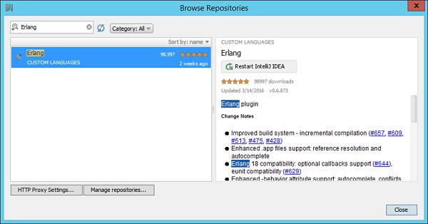 Restart IDE