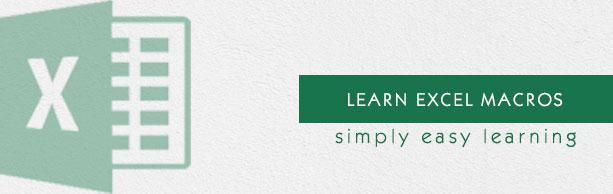 Excel Macros Tutorial